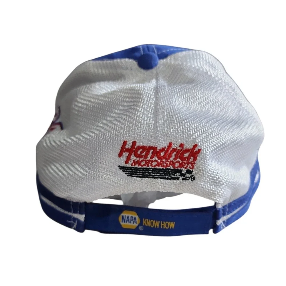 NAPA Racing Chase Elliott 24 Hendrick Motorsport Trucker Hat Blue White Snapback